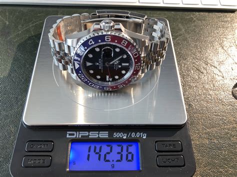 how many grams does a rolex submariner weigh|Rolex Submariner thickness mm.